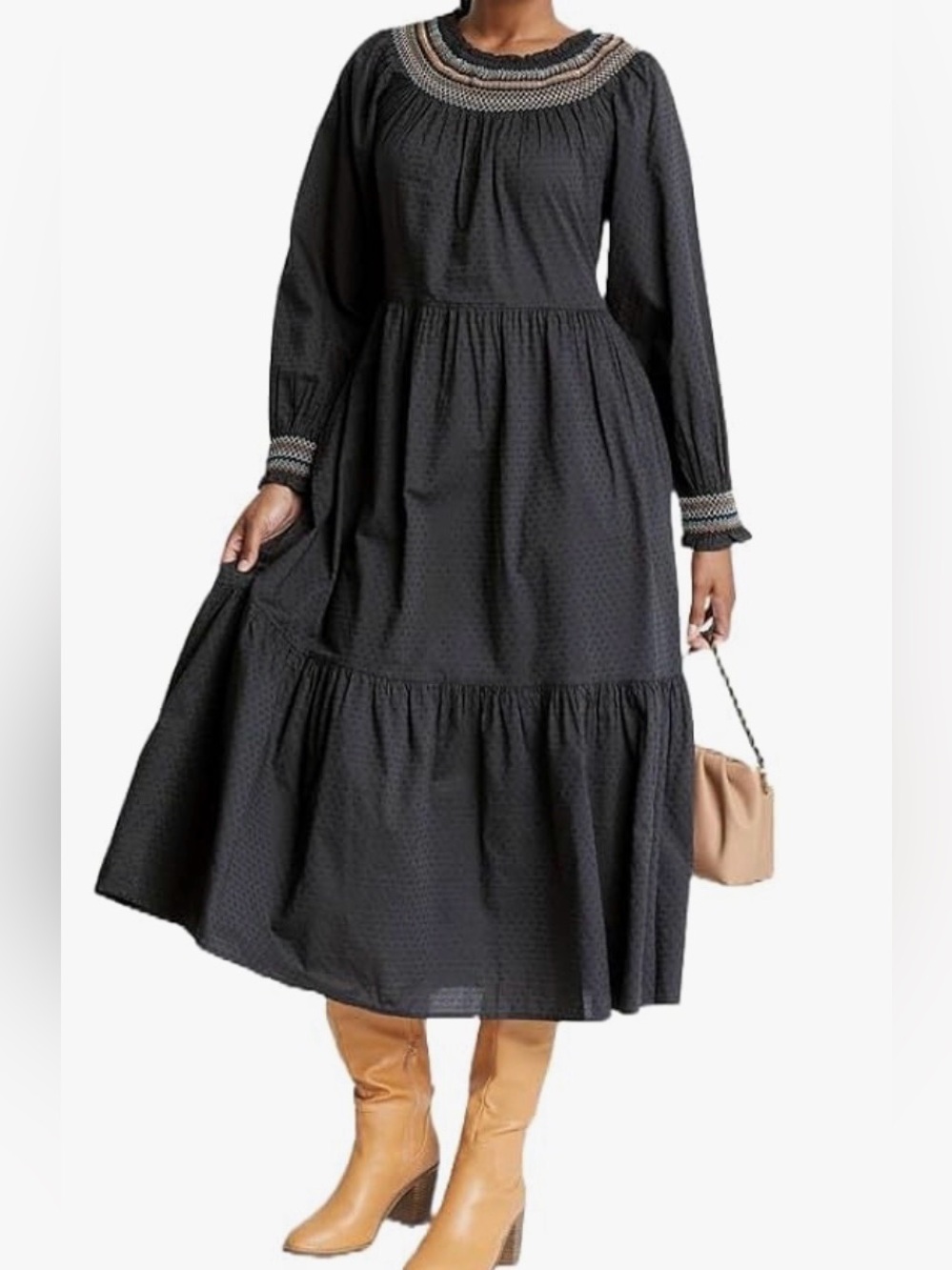Universal Thread Smocked Neck Maxi Dress - Picture 5 of 6